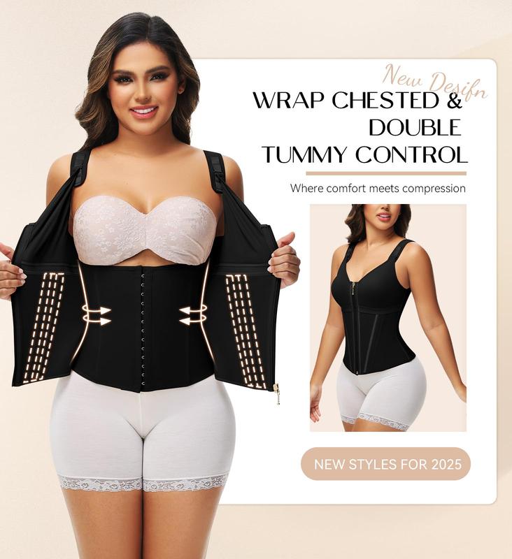 SculptCore™ Waist Trainer – Women's Body Shaper Corset Vest