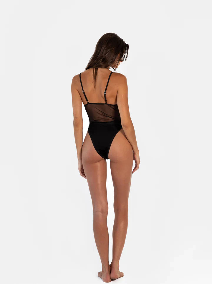 Bora One Piece-Tan-Through-Bikini
