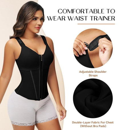 SculptCore™ Waist Trainer – Women's Body Shaper Corset Vest