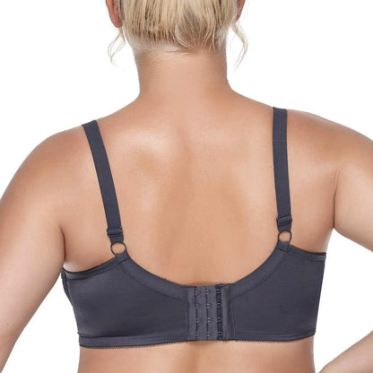 Nolani Floral Lace Plus Size Underwire Unlined Unpadded Full Coverage Minimizer Bra