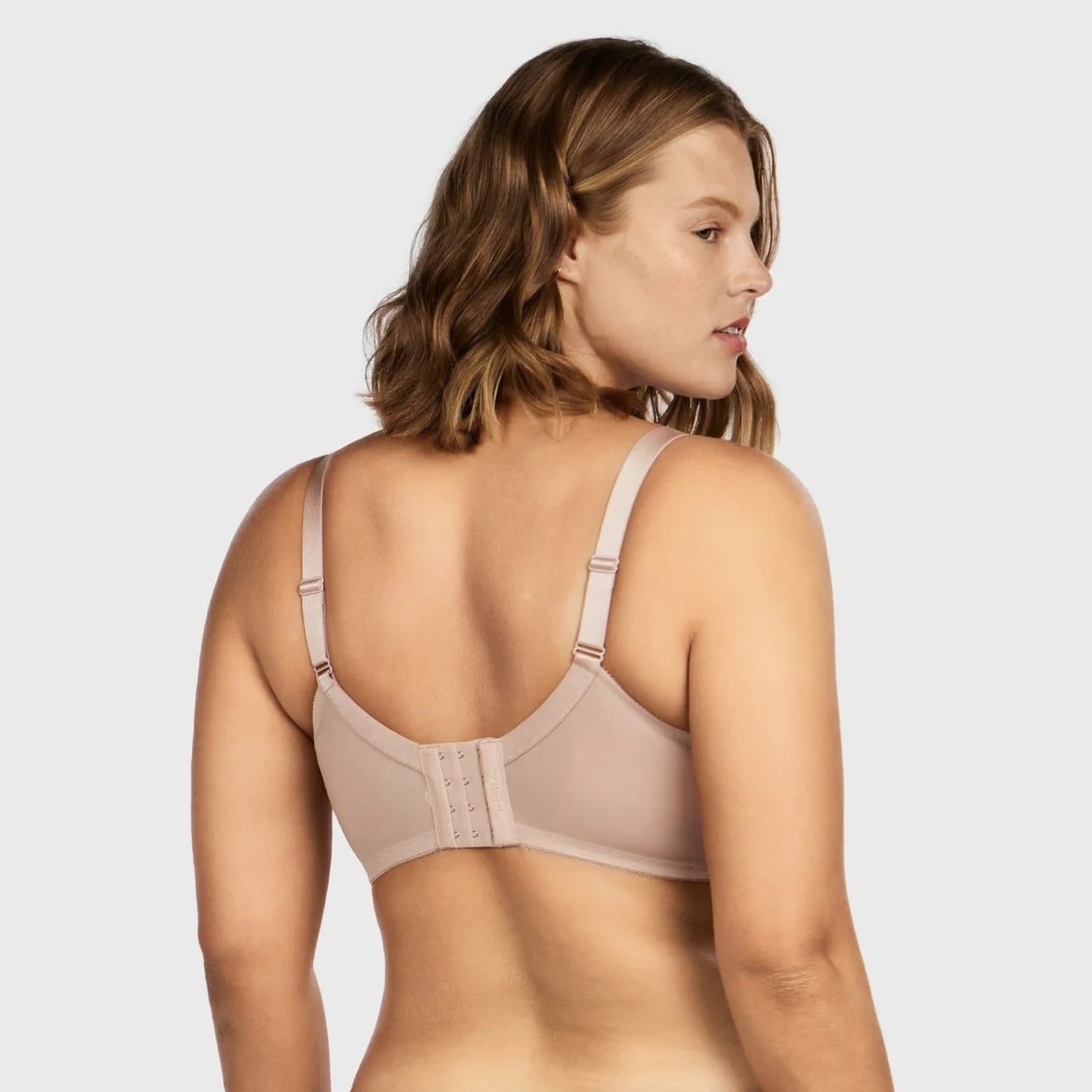 Nolani Floral Lace Plus Size Underwire Unlined Unpadded Full Coverage Minimizer Bra