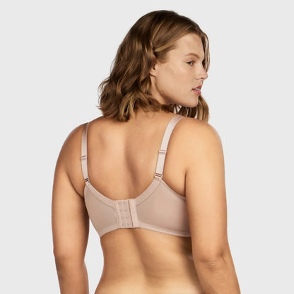 Nolani Floral Lace Plus Size Underwire Unlined Unpadded Full Coverage Minimizer Bra