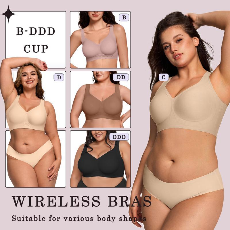 Formelle™ Wireless Comfort Bra That Lifts, Smooths & Feels Barely There — Full Support Without Wires